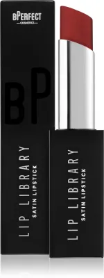 BPerfect Lip Library Satin - Кремовая помада для губ, 3 г
