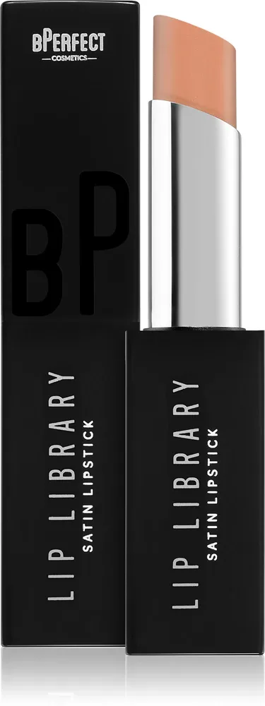 BPerfect Lip Library Satin - Кремовая помада для губ, 3 г, оттенок Hooked