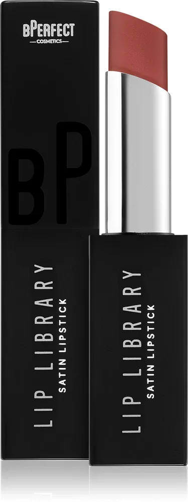 BPerfect Lip Library Satin - Кремовая помада для губ, 3 г, оттенок Revenge