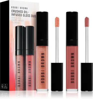 Bobbi Brown Crushed Oil-Infused Gloss Duo - Подарочный набор для губ, 1 шт
