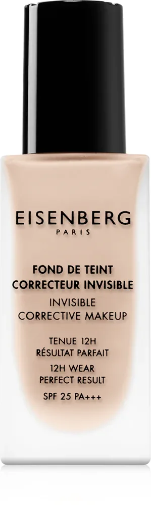 EISENBERG Le Maquillage Fond De Teint Correcteur Invisible - Тональная основа с SPF 25 для естественного вида, 30 мл, оттенок 0L Naturel Lumineux / Natural Luminous