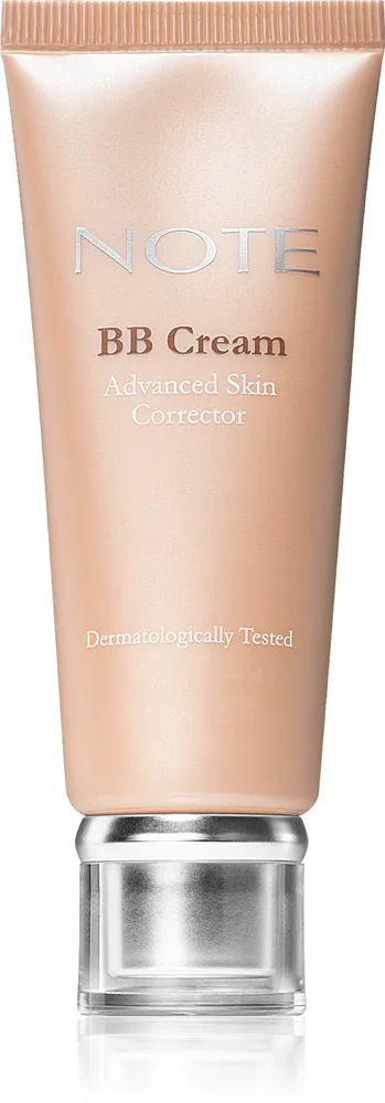 BB крем Note Cosmetique BB Advanced Skin Corrector, с SPF, высокое покрытие, 30 мл, оттенок 200 Soft Ivory