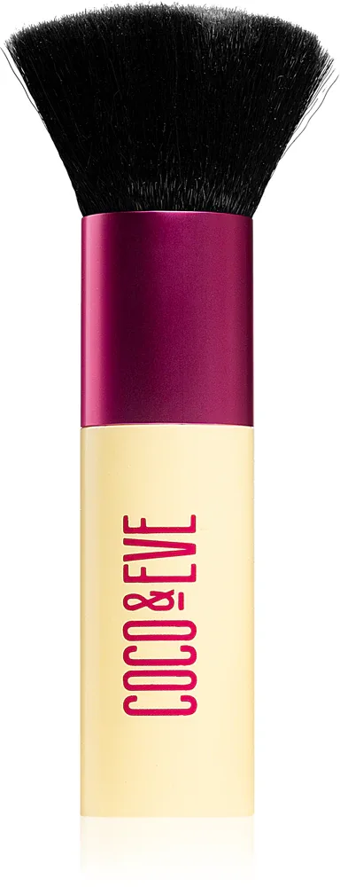 Coco & Eve Sunny Honey Deluxe Vegan Kabuki Brush - Кисть кабуки для тела и лица, 1 шт