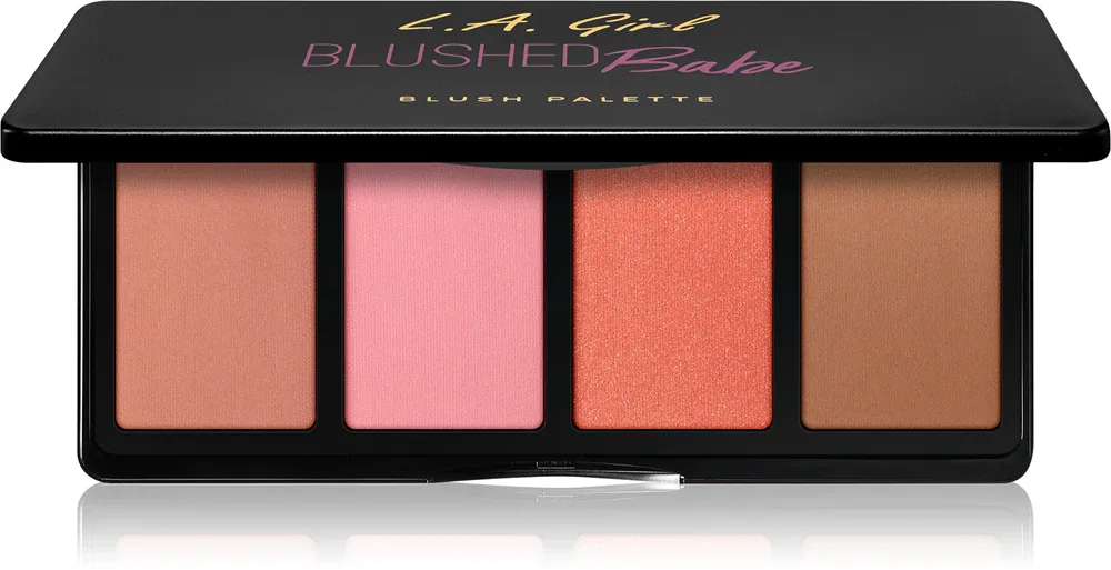 L.A. Girl Cosmetics Fanatic - Палетка розы, 4 г, оттенок Blushed Babe