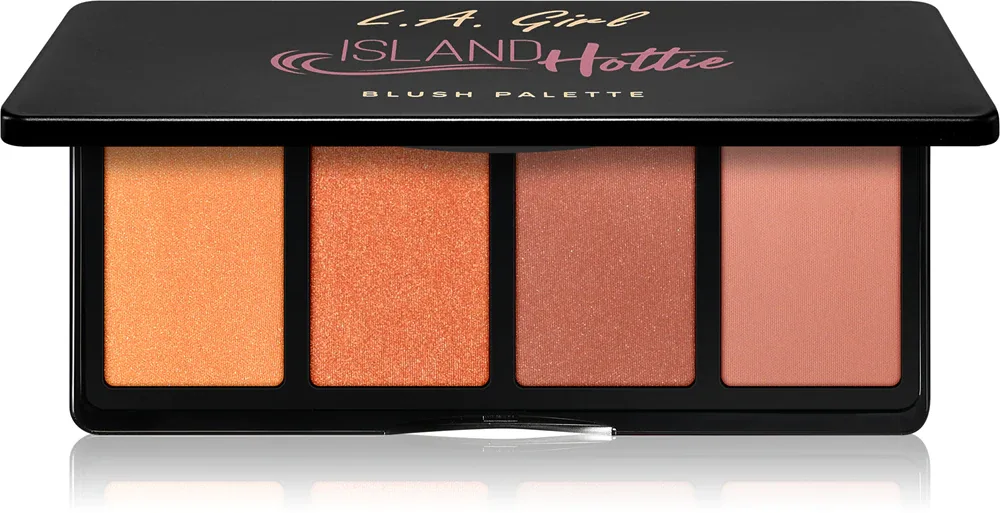 L.A. Girl Cosmetics Fanatic - Палетка розы, 4 г, оттенок Island Hottie