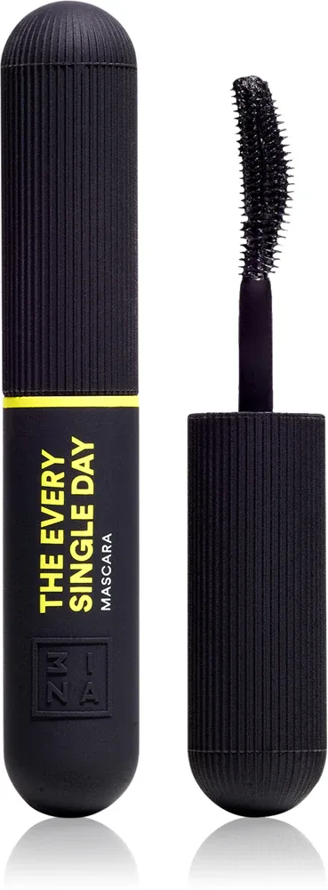 3INA The Every Single Day Mascara - Тушь для ресниц, удлиняющая и подкручивающая, оттенок 900 3 мл