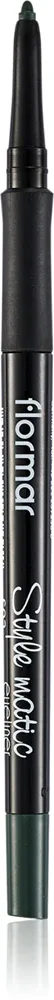 flormar Style Matic Eyeliner - Автоматический карандаш для водостойкого макияжа глаз, 0.35 г, оттенок S08 Serious Green