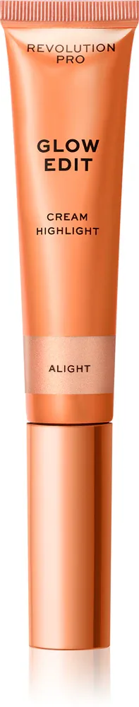 Revolution PRO Glow Edit - Розовый крем-хайлайтер, 15 мл, оттенок Alight