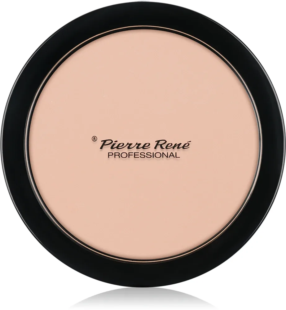 Pierre Rene Professional Compact Powder - Пудра в компакте SPF 25, 8 г, оттенок 01 Cream