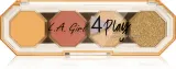 L.A. Girl Cosmetics 4 Play - Палетка теней для век: палетка теней для век, 3.2 г, оттенок Juicy — фото 1