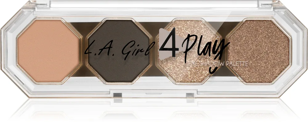 L.A. Girl Cosmetics 4 Play - Палетка теней для век: палетка теней для век, 3.2 г, оттенок Seduce