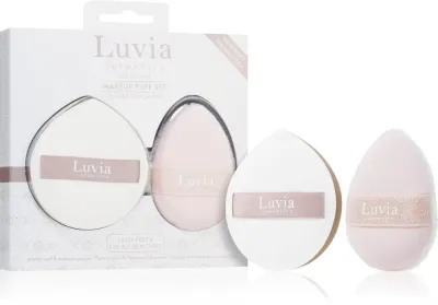 Luvia Cosmetics The Puffys Duo Puff Kit - Набор аппликаторов Элеганс/Кэнди Elegance/Candy, 1 шт