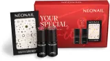 NEONAIL Your Special Trio UV Gel Polish & Stickers Set - Подарочный набор для ногтей, 1 шт — фото 1