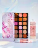 Makeup Revolution Crystal Aura Energy Fix - Спрей для фиксации макияжа с розовой водой, 85 мл — фото 5