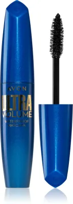 Avon Ultra Volume - Водостойкая тушь для ресниц, придающая изгиб и объем, 10 мл