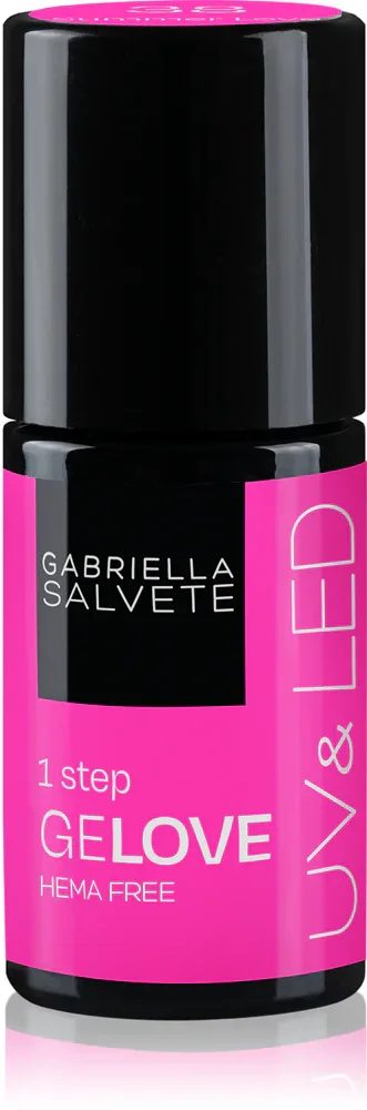 Gabriella Salvete GeLove One Step - Гибридный лак для ногтей с использованием УФ, 8 мл, оттенок 38 Summer Love