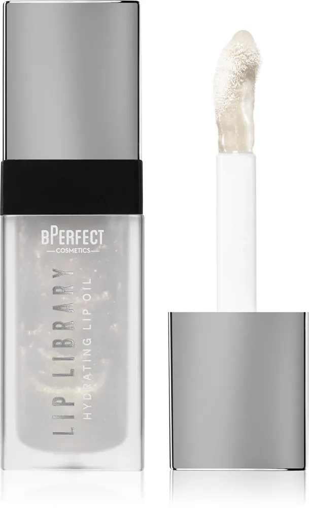 BPerfect Lip Library - Блеск для губ: олейк навилжающий до уст, 10 мл, оттенок Silver Lining