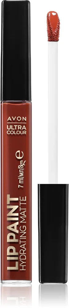 Avon Ultra Colour Paint - Бархатная помада с матовым покрытием, 7 мл, оттенок Bloody Mary