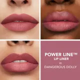 Buxom POWER LINE PLUMPING LIP LINER - Кремовый карандаш для губ с эффектом увеличения, оттенок Dangerous Dolly — фото 3
