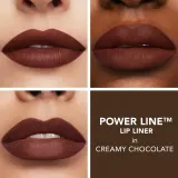 Buxom POWER LINE PLUMPING LIP LINER - Кремовый карандаш для губ с эффектом увеличения, оттенок Creamy Chocolate — фото 3