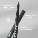 IsaDora The Intense Eyeliner - Тушь для глаз стойкая водостойкая, 0.35 г — фото 6