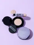 Mizon Vegan Collagen Cushion SPF38 PA++ - Долговременный тональный фонд в губке с высокой защитой от УФ-лучей, 2 г, оттенок #23 Natural Sand Beige — фото 3