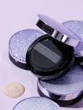 Mizon Vegan Collagen Cushion SPF38 PA++ - Долговременный тональный фонд в губке с высокой защитой от УФ-лучей, 2 г, оттенок #23 Natural Sand Beige — фото 7