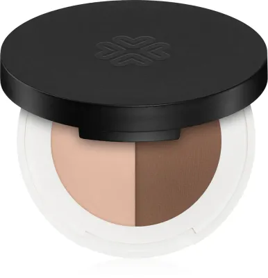 Lily Lolo Eyebrow Duo - Палетка теней для век: палетка для бровей, 2 г