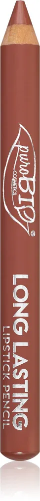 puroBIO Cosmetics Long Lasting Kingsize - Трендовая карандаш для губ, 3 г, оттенок 017L Blue Peach