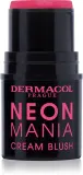 Dermacol Neon Mania - Румяна для щек в креме, 5.2 г, оттенок 1 Pink — фото 1