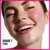 Dermacol Neon Mania - Румяна для щек в креме, 5.2 г, оттенок 1 Pink — фото 6