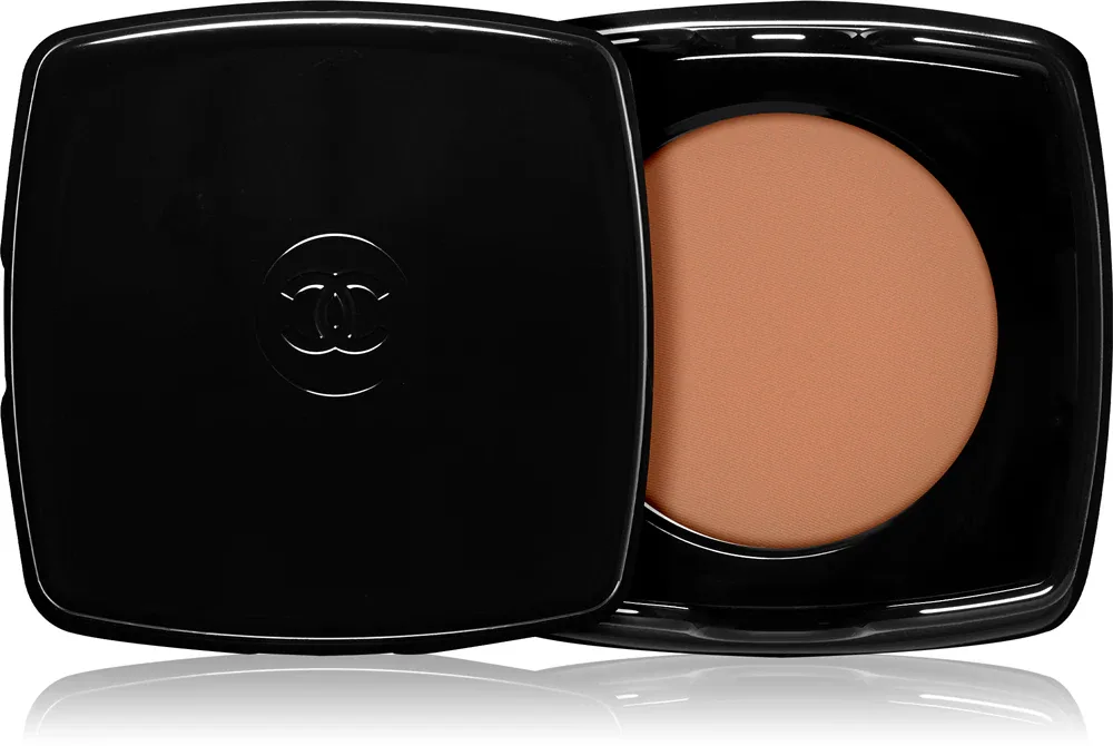 Chanel Les Beiges Healthy Glow Sheer Powder - Розовая пудра для лица, осветляющая, запекаемая, наполнитель, 12 г, оттенок B60