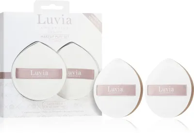 Luvia Cosmetics The Puffys Makeup Puff Set - Кисть для пудры Elegance, 2 шт