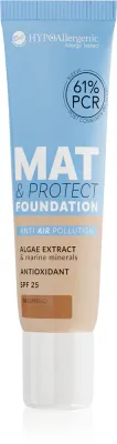 Bell HYPOallergenic Mat & Protect - Долговременное матирующее тональное средство SPF 25, 30 г