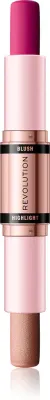 Makeup Revolution Blush & Highlight - Кремовая румяна и хайлайтер в стике, 2 г
