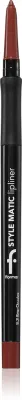 flormar Style Matic Lipliner - Матовый водостойкий карандаш для губ, 0.35 г