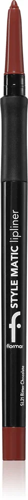flormar Style Matic Lipliner - Матовый водостойкий карандаш для губ, 0.35 г, оттенок 21 BITTER CHOCOLATE