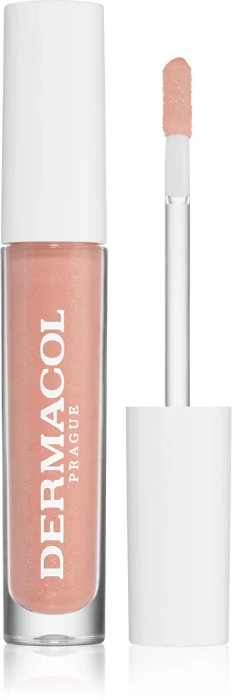 Dermacol F****** High Shine - Блеск для губ с алоэ, 4 мл, оттенок No.02