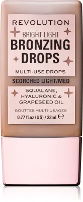 Makeup Revolution Bright Light Bronzing Drops - Бронзатор в жидкой форме, 23 мл