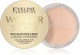 Eveline Cosmetics Wonder Show - Розовая пудра для лица и тела, придающая сияние Maxi Glam, 6 г — фото 1