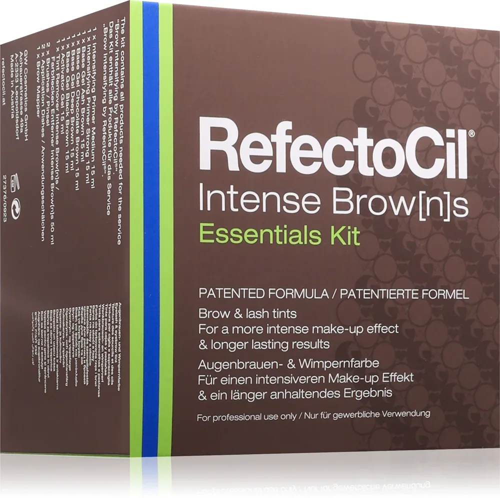 RefectoCil Intense Brow[n]s Essentials Kit - Набор для бровей и ресниц, 1 шт