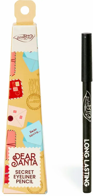 puroBIO Cosmetics Dear Santa Eyeliner Pencil - Карандаш для глаз в подарочной упаковке 01L, 1.1 г