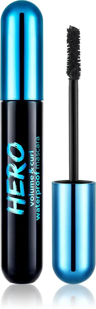 flormar Hero Waterproof - Водостойкая тушь для объема ресниц, 10 мл, оттенок Black
