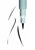 UXI BEAUTY Intense Liquid Eyeliner - Подводка для глаз в жидкой форме, 1 шт, оттенок Black — фото 3