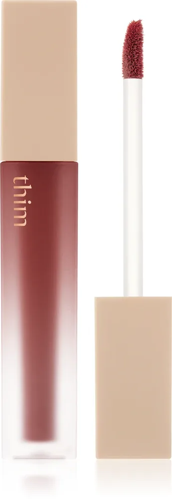 thim Sheer Matte Liquid Lip - Легкая матовая помада в жидкой форме, 4 г, оттенок 02 Dusky Rose
