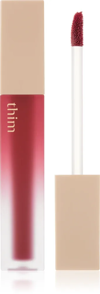 thim Sheer Matte Liquid Lip - Легкая матовая помада в жидкой форме, 4 г, оттенок 06 Raspberry Bun