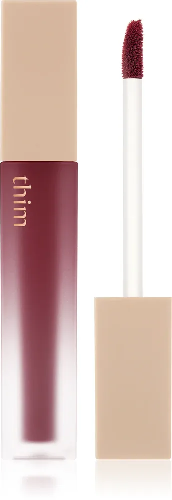 thim Sheer Matte Liquid Lip - Легкая матовая помада в жидкой форме, 4 г, оттенок 05 Deep Berry