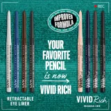 NYX Professional Makeup Vivid Rich - Карандаш для глаз, 0.28 г, оттенок 01 Amber Stunner — фото 2