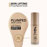 flormar Skin Lifting Foundation - Тональная основа с увлажняющим эффектом SPF 30, 30 мл, оттенок 070 Medium Beige — фото 3