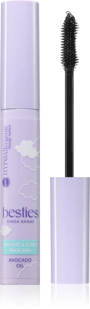 Bell HYPOallergenic Besties - Тушь для ресниц, увеличивающая объем и утолщающая, 8 г, оттенок 01 Worthy